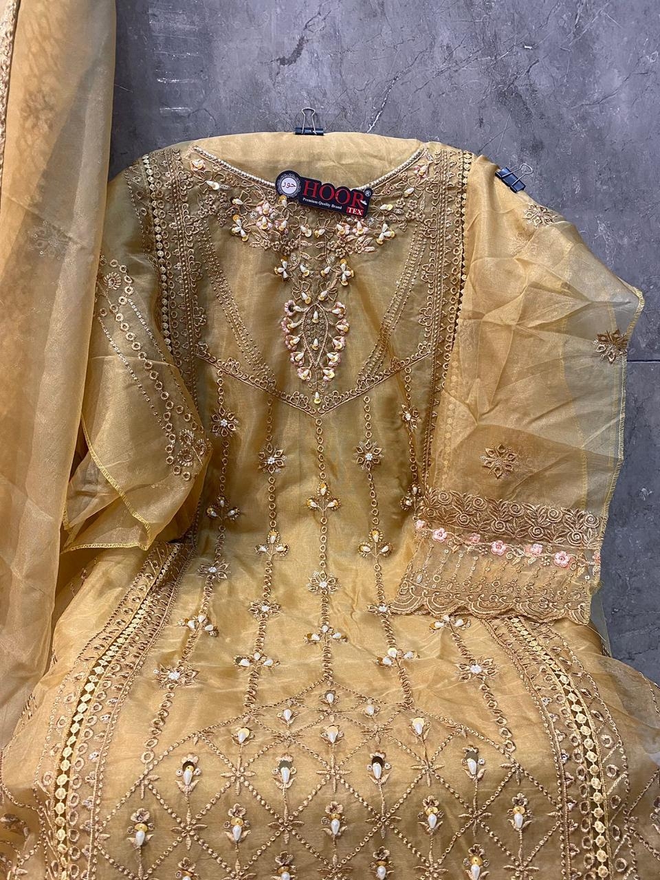 HOOR TEX OR-72 A To D Heavy Organza wholesale suit 