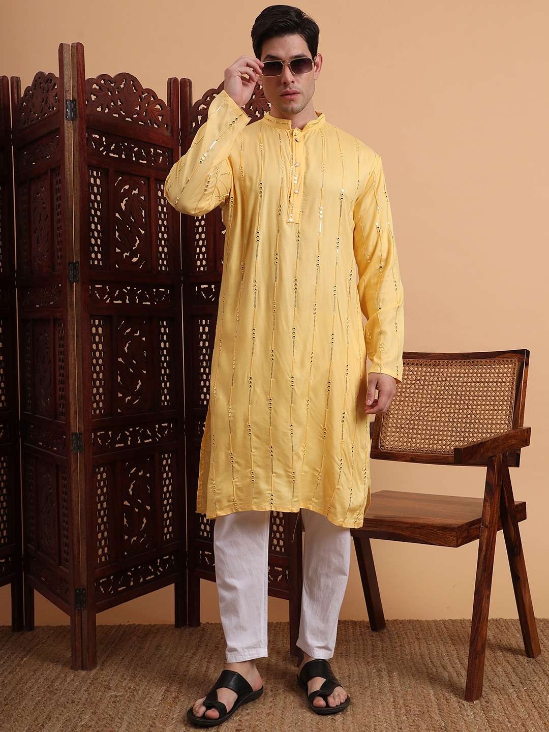 killer vol 6 rayon shop trendy fully stitch chikankari work kurta for mens
