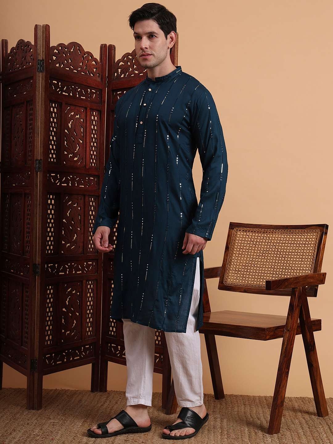 killer vol 6 rayon shop trendy fully stitch chikankari work kurta for mens