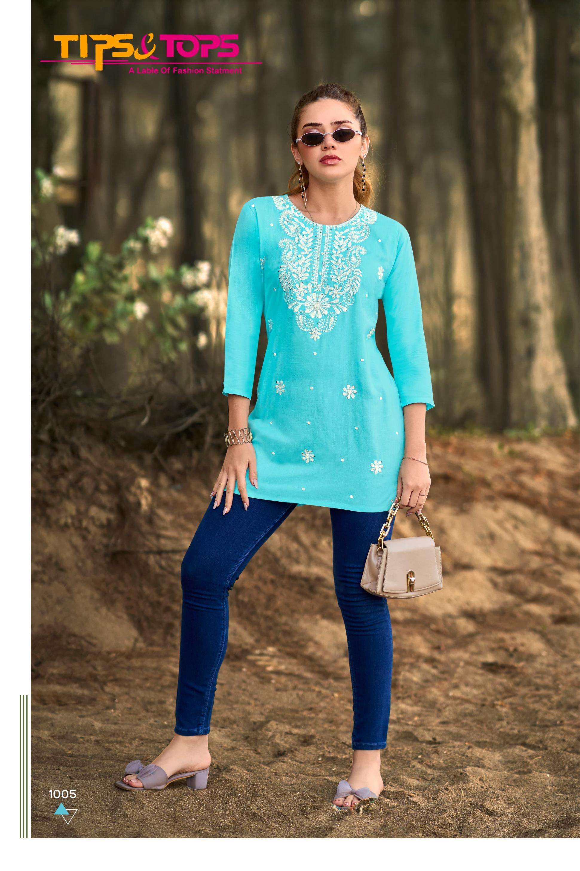 tips & tops colors vol 6 series 1001-1006 Heavy Reyon Slub 16kg wholesale tops 