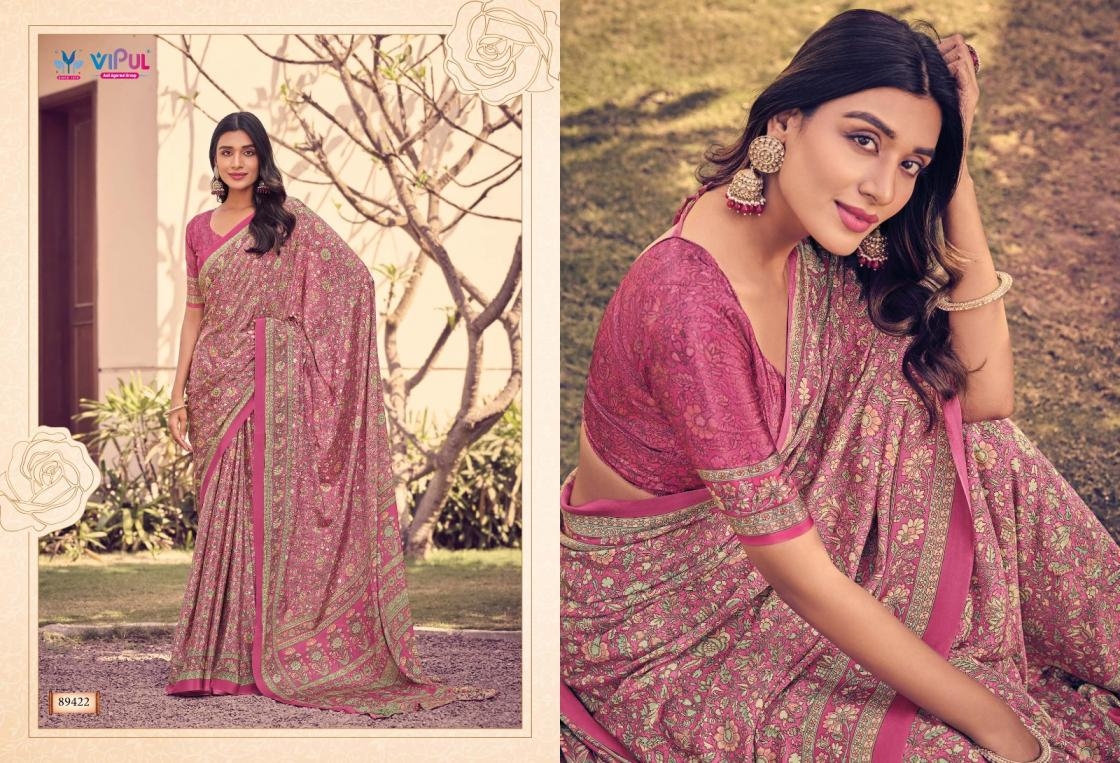 vipul heritage silk vol 12 series 89406-89423 FANCY wholesale saree