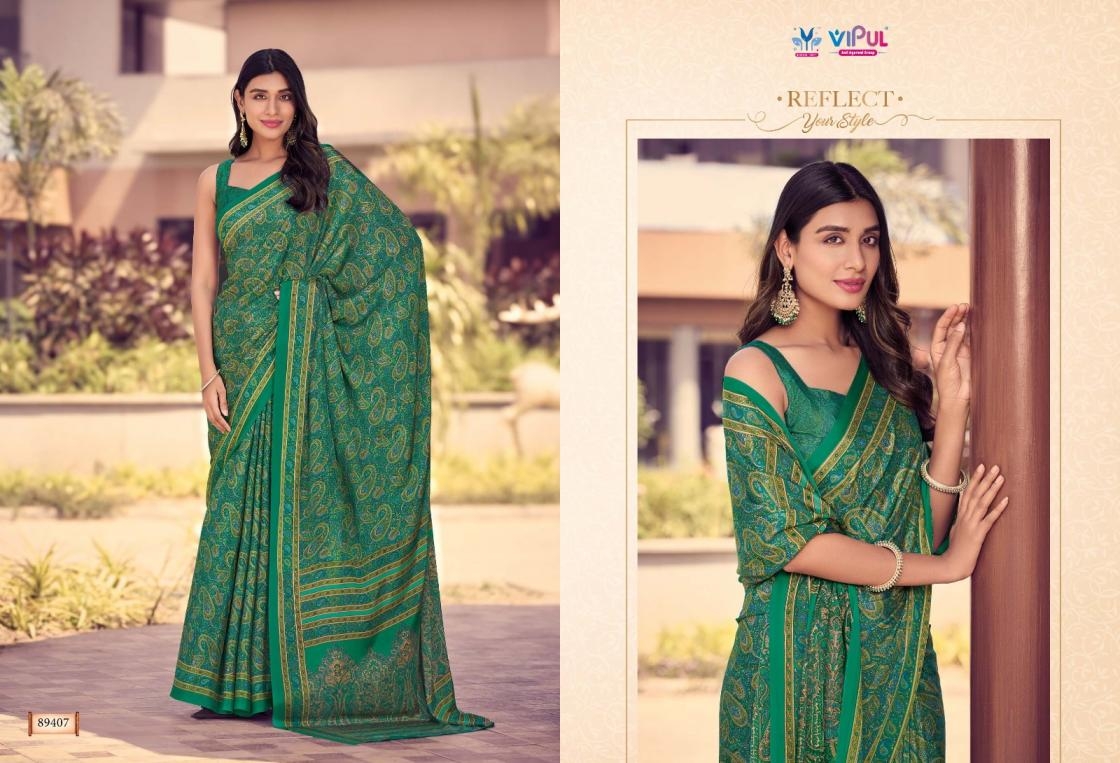 vipul heritage silk vol 12 series 89406-89423 FANCY wholesale saree