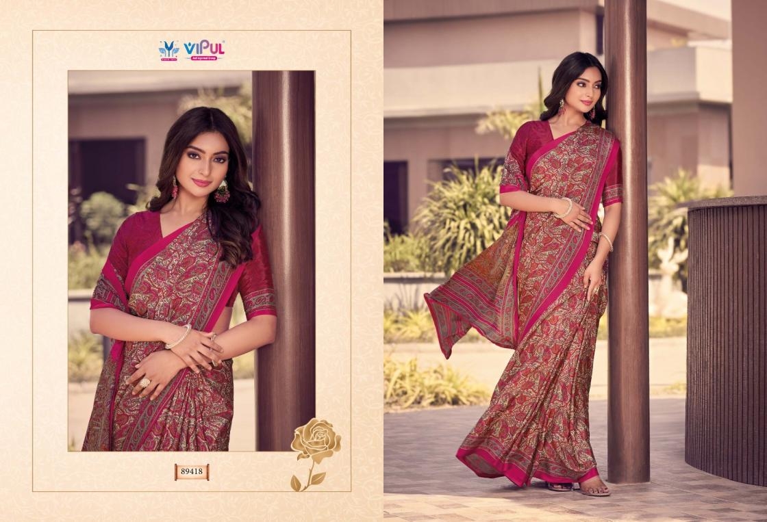 vipul heritage silk vol 12 series 89406-89423 FANCY wholesale saree