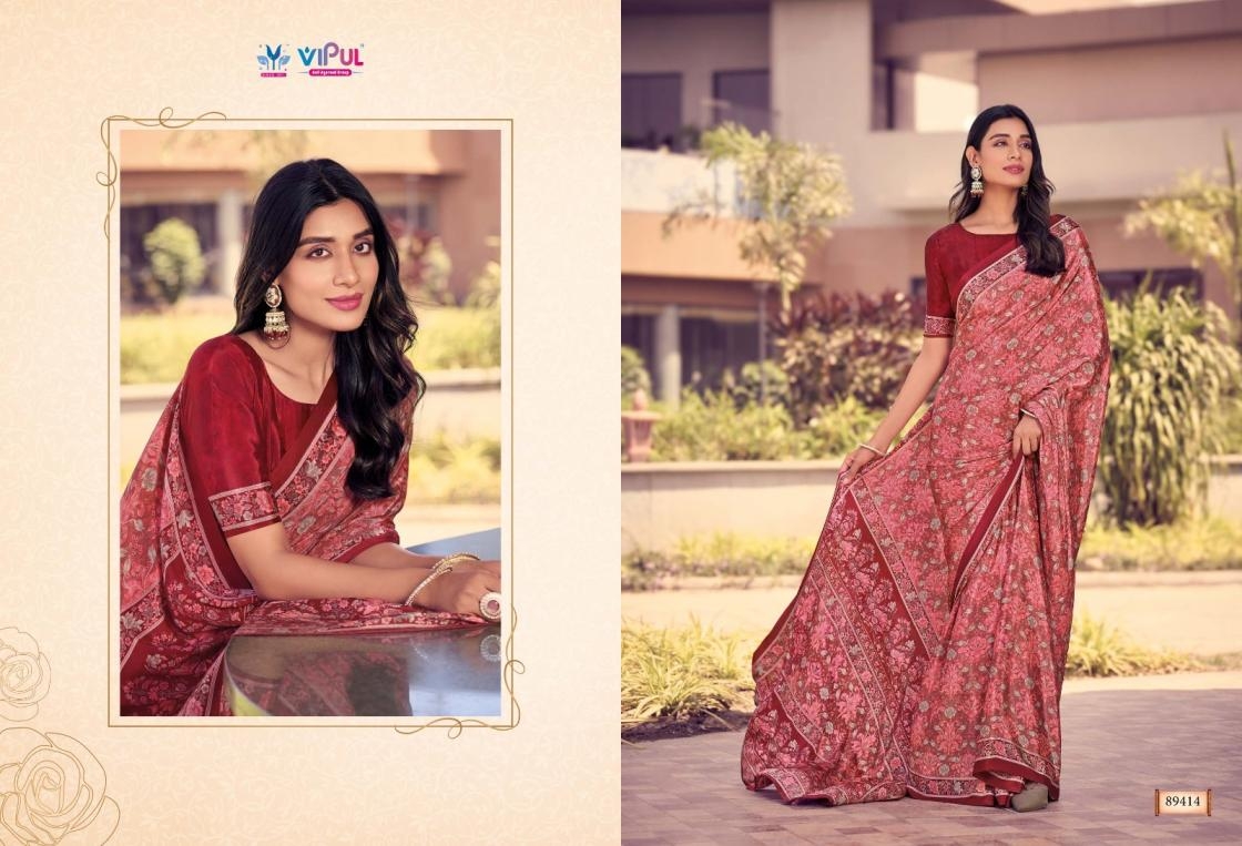 vipul heritage silk vol 12 series 89406-89423 FANCY wholesale saree