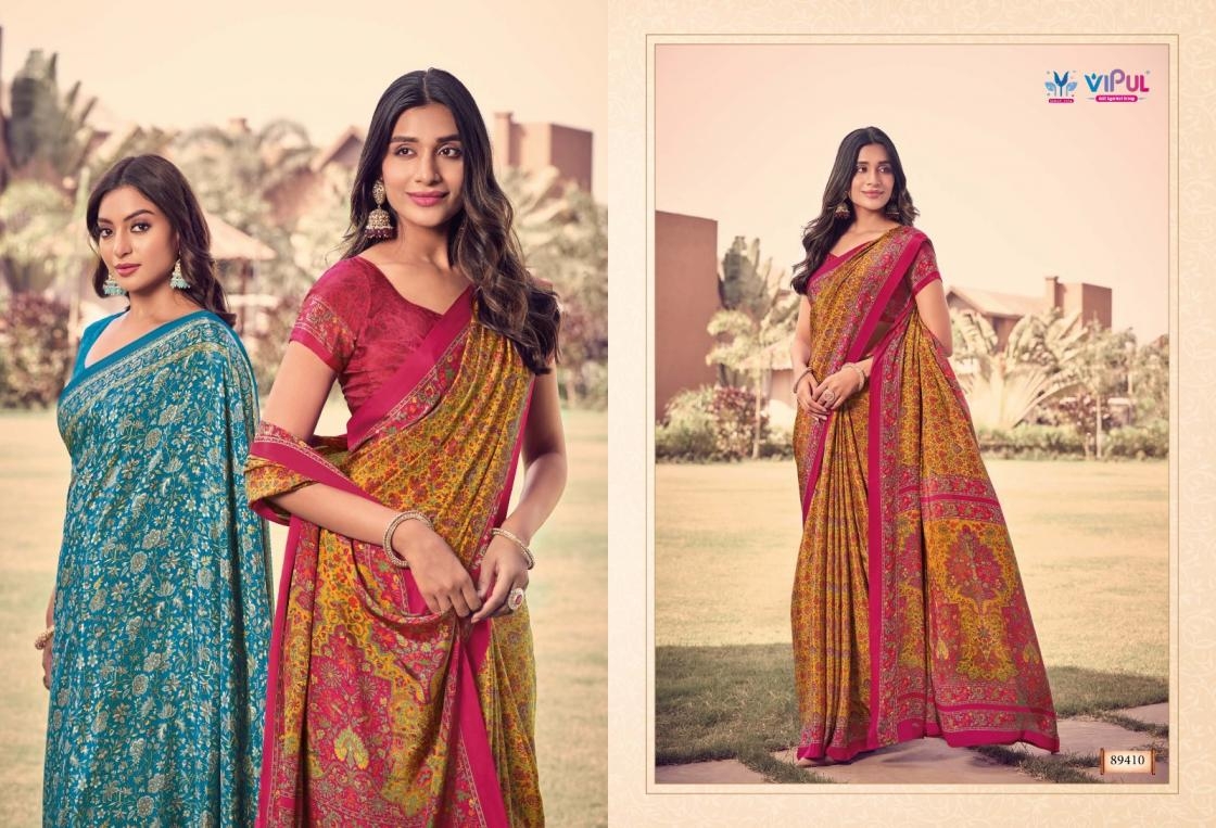 vipul heritage silk vol 12 series 89406-89423 FANCY wholesale saree